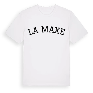 La Maxe böjd t-shirt – ekologisk bomull t-shirt från Pinshirt