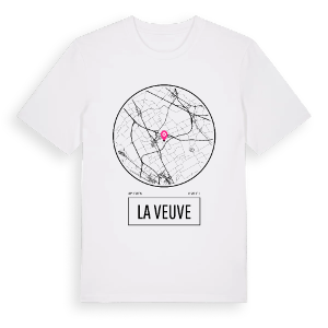 La Veuve t-shirt – ekologisk bomull t-shirt från Pinshirt