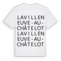 La Villeneuve-au-Châtelot ordlek t-shirt