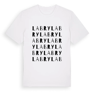 Labry ordlek t-shirt – ekologisk bomull t-shirt från Pinshirt