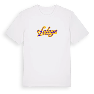 Lalaye baseball t-shirt – ekologisk bomull t-shirt från Pinshirt