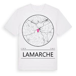 Lamarche t-shirt – ekologisk bomull t-shirt från Pinshirt