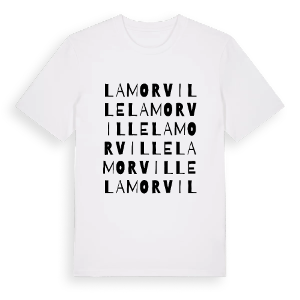 Lamorville ordlek t-shirt – ekologisk bomull t-shirt från Pinshirt