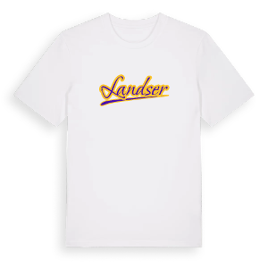 Landser baseball t-shirt – ekologisk bomull t-shirt från Pinshirt