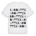 Langatte ordlek t-shirt