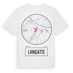 Langatte t-shirt – ekologisk bomull t-shirt från Pinshirt