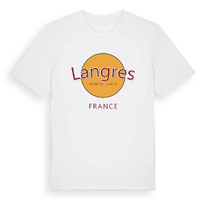 Langres cirkel t-shirt – ekologisk bomull t-shirt från Pinshirt