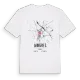 Langres karta t-shirt