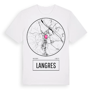 Langres t-shirt – ekologisk bomull t-shirt från Pinshirt