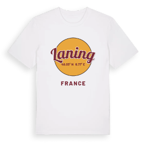 Laning cirkel t-shirt – ekologisk bomull t-shirt från Pinshirt