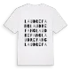 Laudrefang ordlek t-shirt