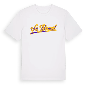 Le Breuil baseball t-shirt – ekologisk bomull t-shirt från Pinshirt