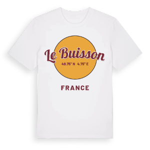 Le Buisson cirkel t-shirt – ekologisk bomull t-shirt från Pinshirt
