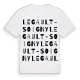 Le Gault-Soigny ordlek t-shirt