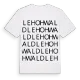 Le Hohwald ordlek t-shirt