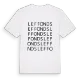 Leffonds ordlek t-shirt