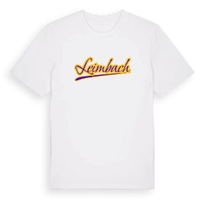 Leimbach baseball t-shirt – ekologisk bomull t-shirt från Pinshirt