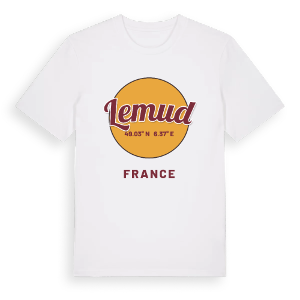 Lemud cirkel t-shirt – ekologisk bomull t-shirt från Pinshirt