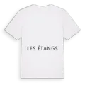 Jag älskar Les Étangs t-shirt stort tryck