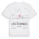 Les Étangs karta t-shirt
