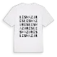 Les Mazures ordlek t-shirt