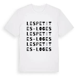 Les Petites-Loges ordlek t-shirt – ekologisk bomull t-shirt från Pinshirt