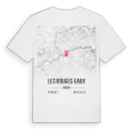 Les Rouges-Eaux karta t-shirt