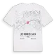 Les Rouges-Eaux karta t-shirt