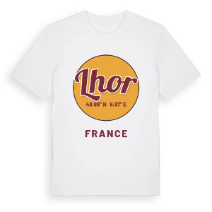 Lhor cirkel t-shirt – ekologisk bomull t-shirt från Pinshirt