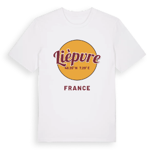 Lièpvre cirkel t-shirt – ekologisk bomull t-shirt från Pinshirt
