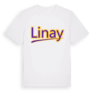Linay baseball t-shirt – ekologisk bomull t-shirt från Pinshirt