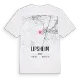 Lipsheim karta t-shirt