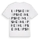 Lipsheim ordlek t-shirt