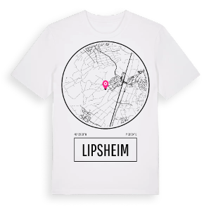Lipsheim t-shirt – ekologisk bomull t-shirt från Pinshirt
