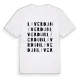 Liverdun ordlek t-shirt