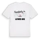Någon i Lobsann älskar mig t-shirt