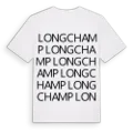 Longchamp ordlek t-shirt