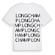 Longchamp ordlek t-shirt