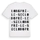 Longpré-le-Sec ordlek t-shirt