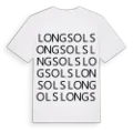 Longsols ordlek t-shirt