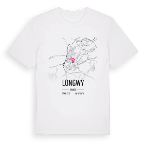 Longwy karta t-shirt – ekologisk bomull t-shirt från Pinshirt
