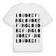 Loudrefing ordlek t-shirt