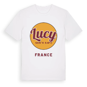 Lucy cirkel t-shirt – ekologisk bomull t-shirt från Pinshirt