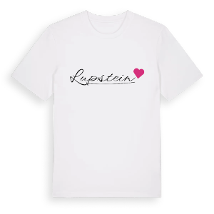 Lupstein hjärta t-shirt – ekologisk bomull t-shirt från Pinshirt