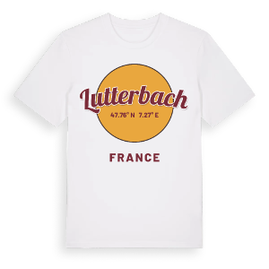 Lutterbach cirkel t-shirt – ekologisk bomull t-shirt från Pinshirt