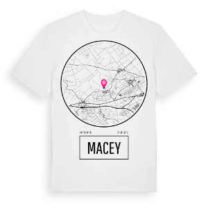 Macey t-shirt – ekologisk bomull t-shirt från Pinshirt