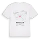 Magstatt-le-Bas karta t-shirt