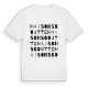 Maisonsgoutte ordlek t-shirt