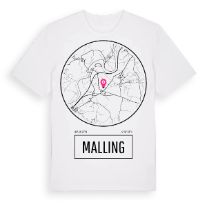 Malling t-shirt – ekologisk bomull t-shirt från Pinshirt