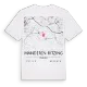 Manderen-Ritzing karta t-shirt